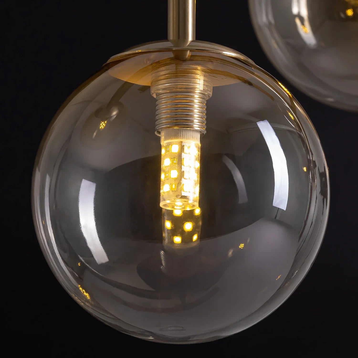 Gradient Glass Globe Chandelier for Dining Room 1 - Sofary Lighting