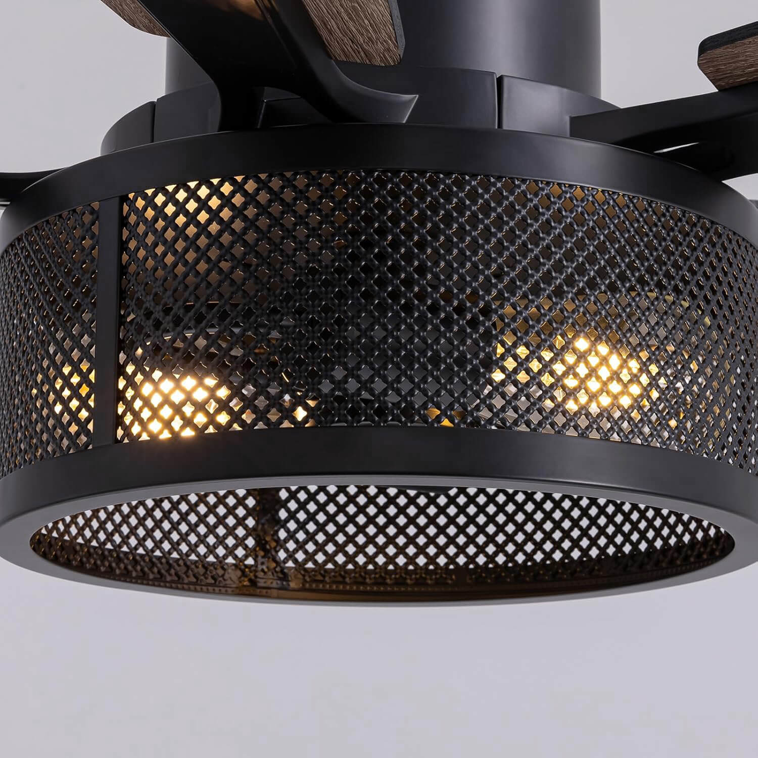 brise-46-farmhouse-rustic-black-cage-ceiling-fan-with-lights-remote-for-bedroom-living-room-texture-6