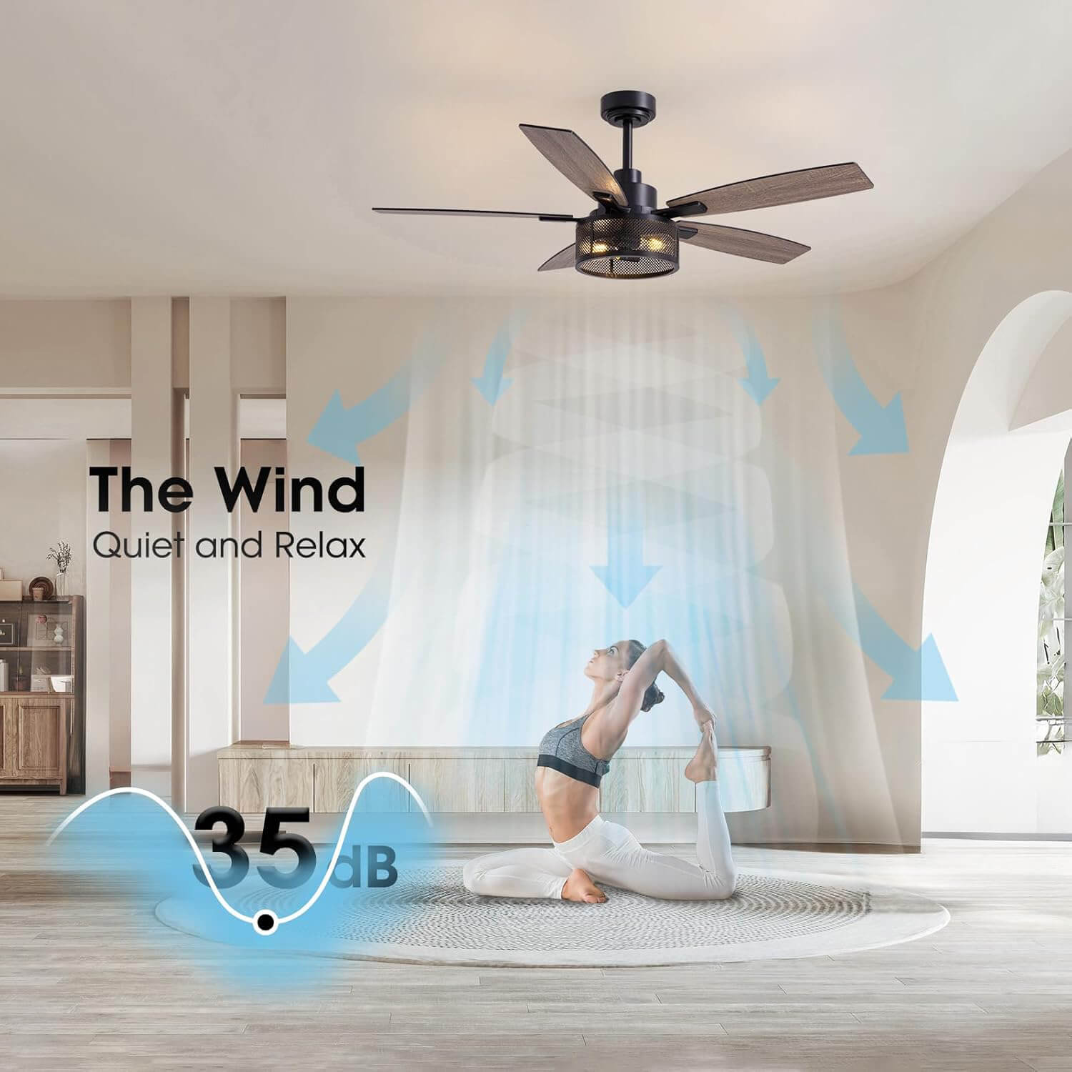 brise-52“-farmhouse-rustic-black-cage-ceiling-fan-with-lights-remote-included-ideal-for-bedroom-living-room-quiet-function