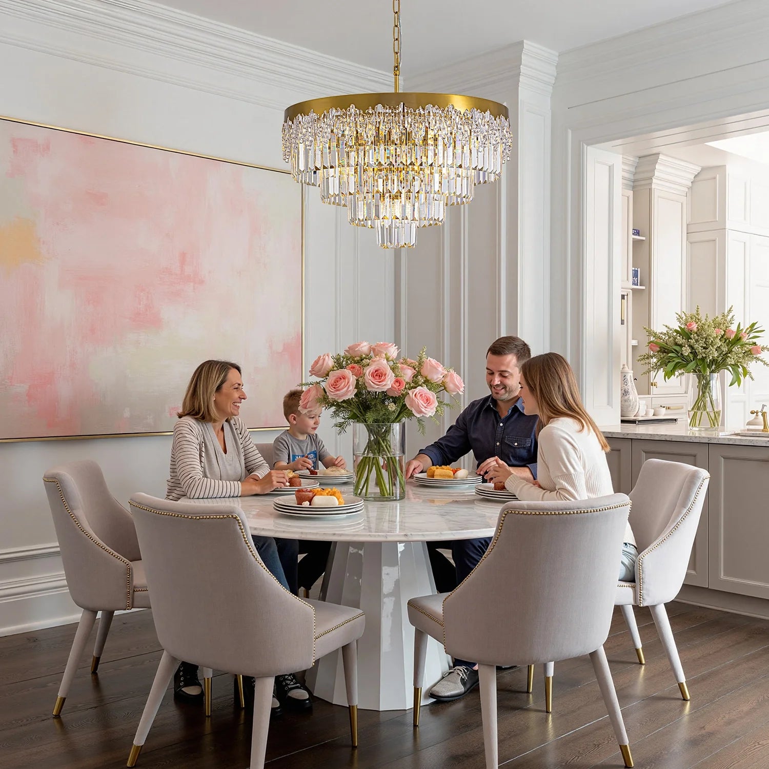 lumina-gold-crystal-tiered-chandelier-hanging-above-a-dining-table-sofary-lighting