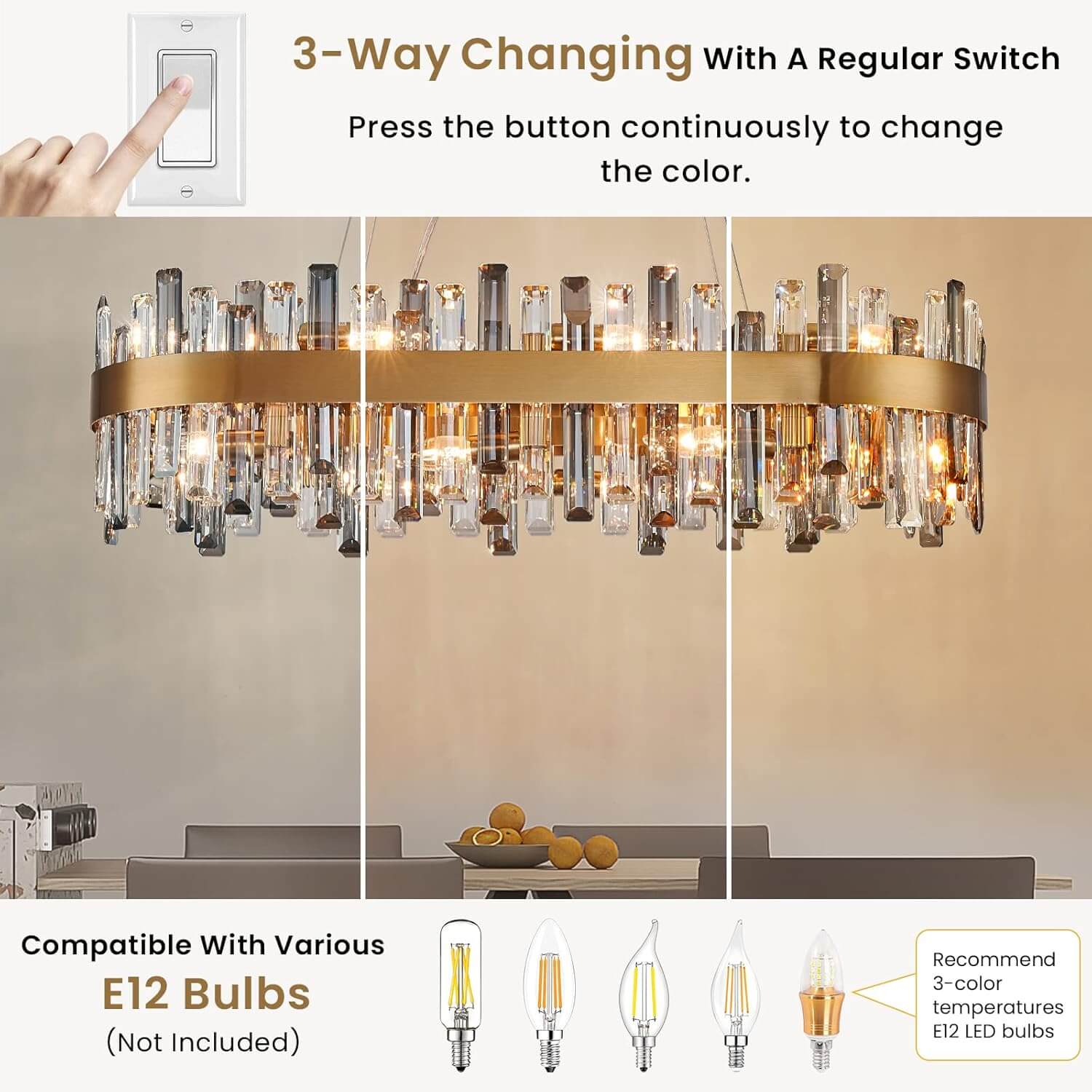 luxury-gold-brass-crystal-rectangular-chandelier-lighting-effect-6