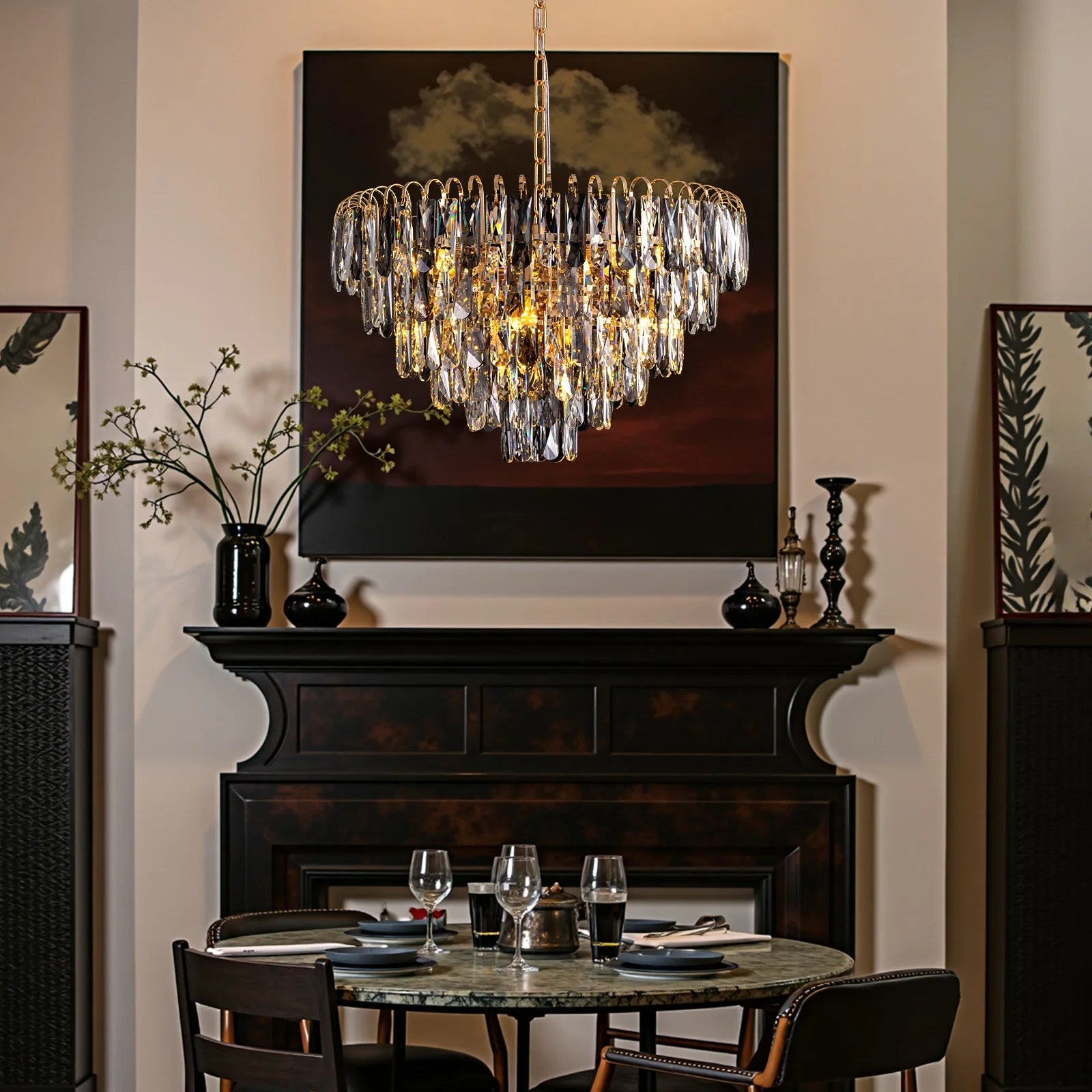 luxury-gold-crystal-tiered-chandelier-in-dining-room-sofary-lighting