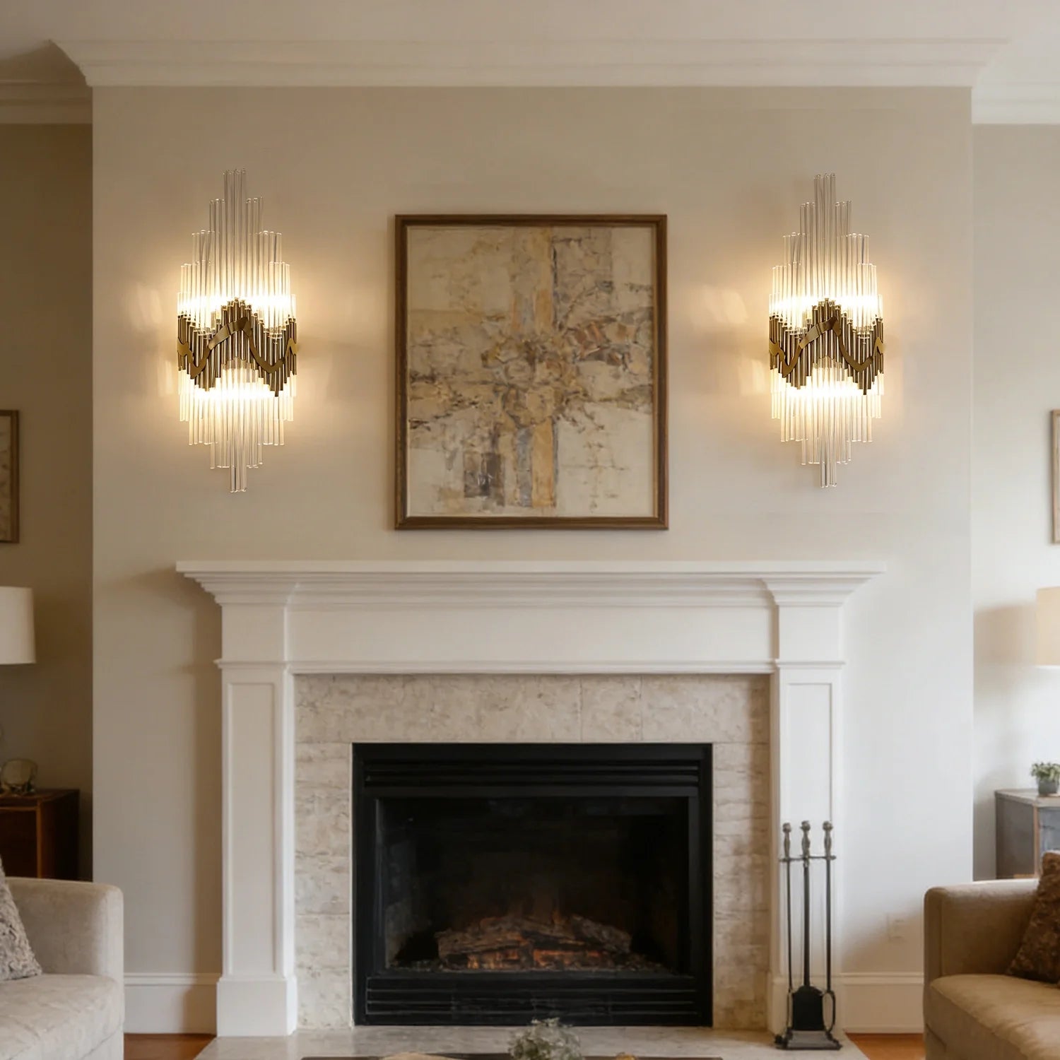luxury-gold-glass-statement-wall-sconce-Siljoy-lighting