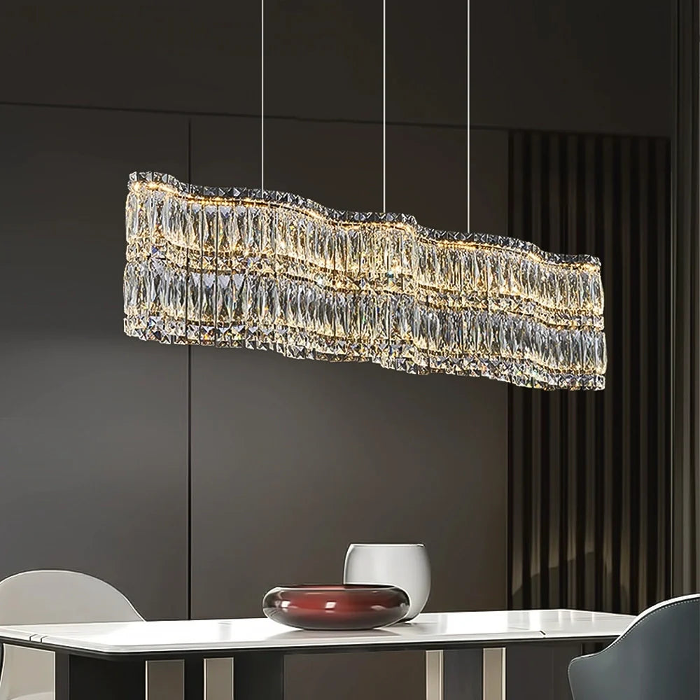 luxury-wave-crystal-linear-chandelier-above-a-dining-table-ch406-20250619-sofary-lighting