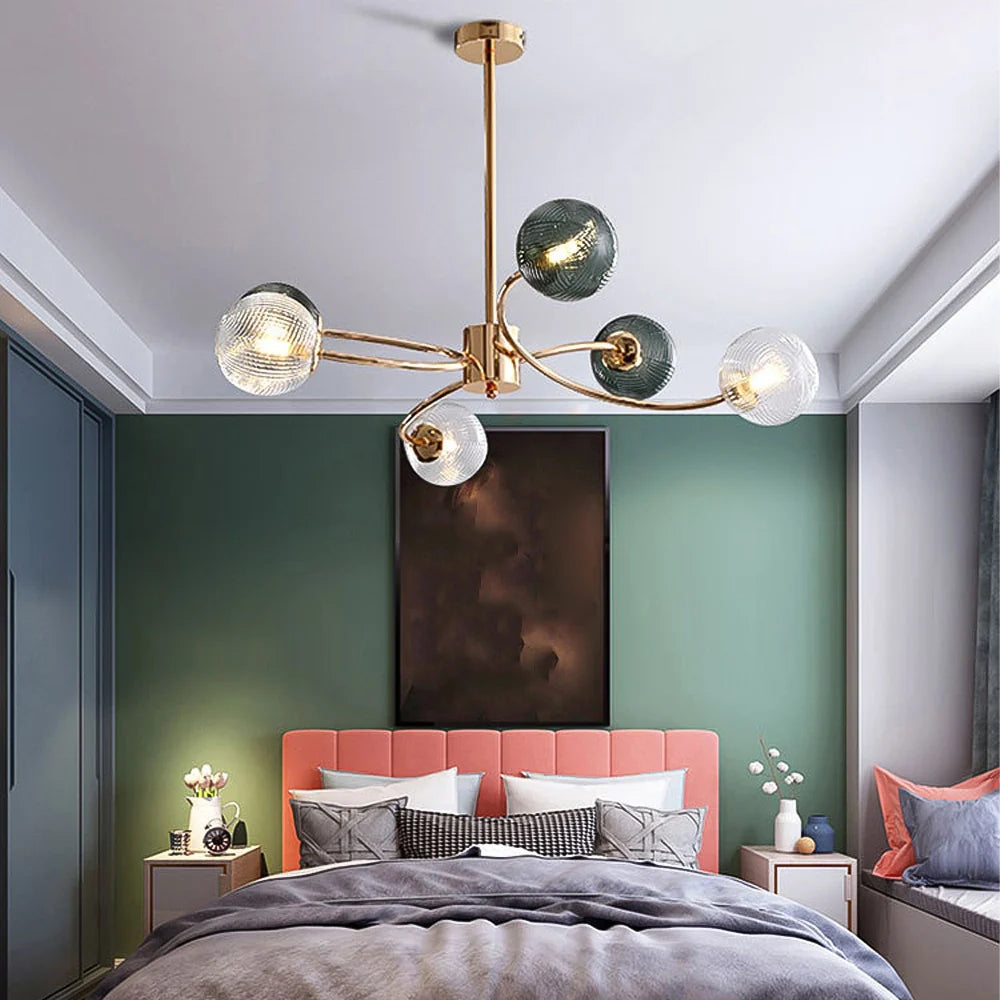 mid-century-green-sputnik-globe-chandelier-installed-in-bedroom-ch403-20250613