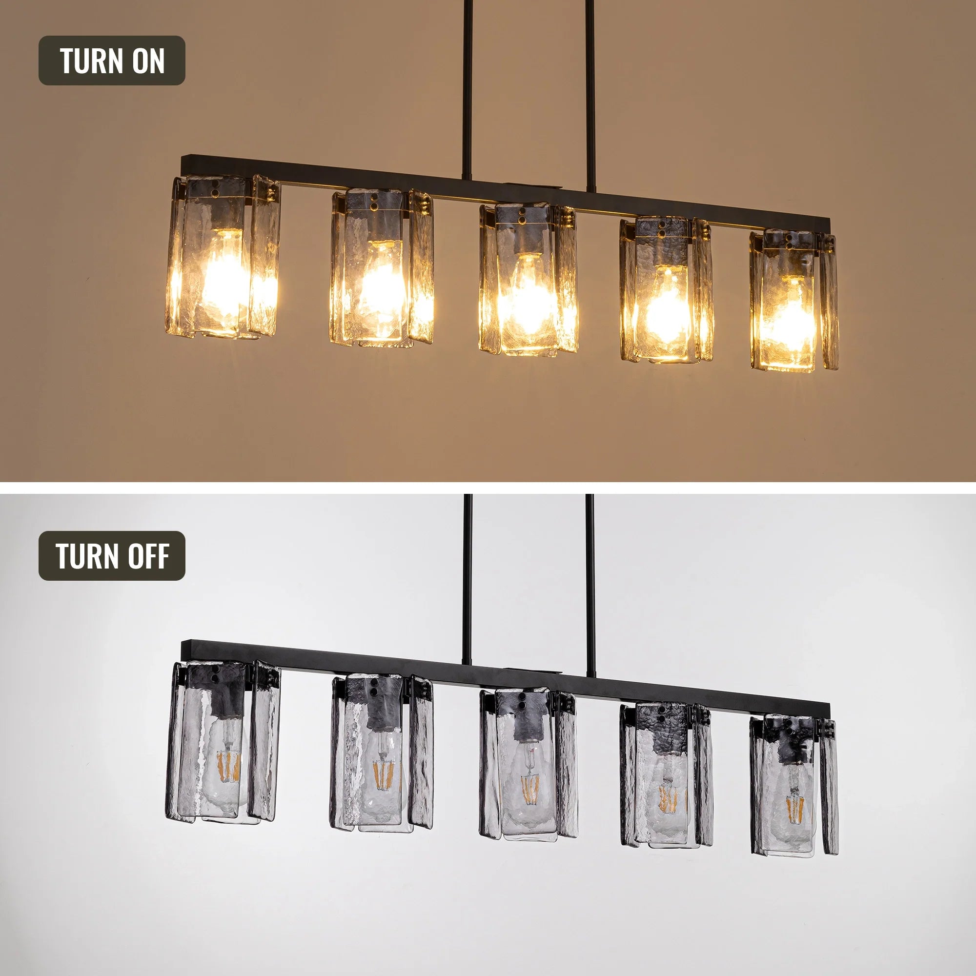 minimalist-smoked-glass-linear-chandelier-light-effect-sofary-lighting