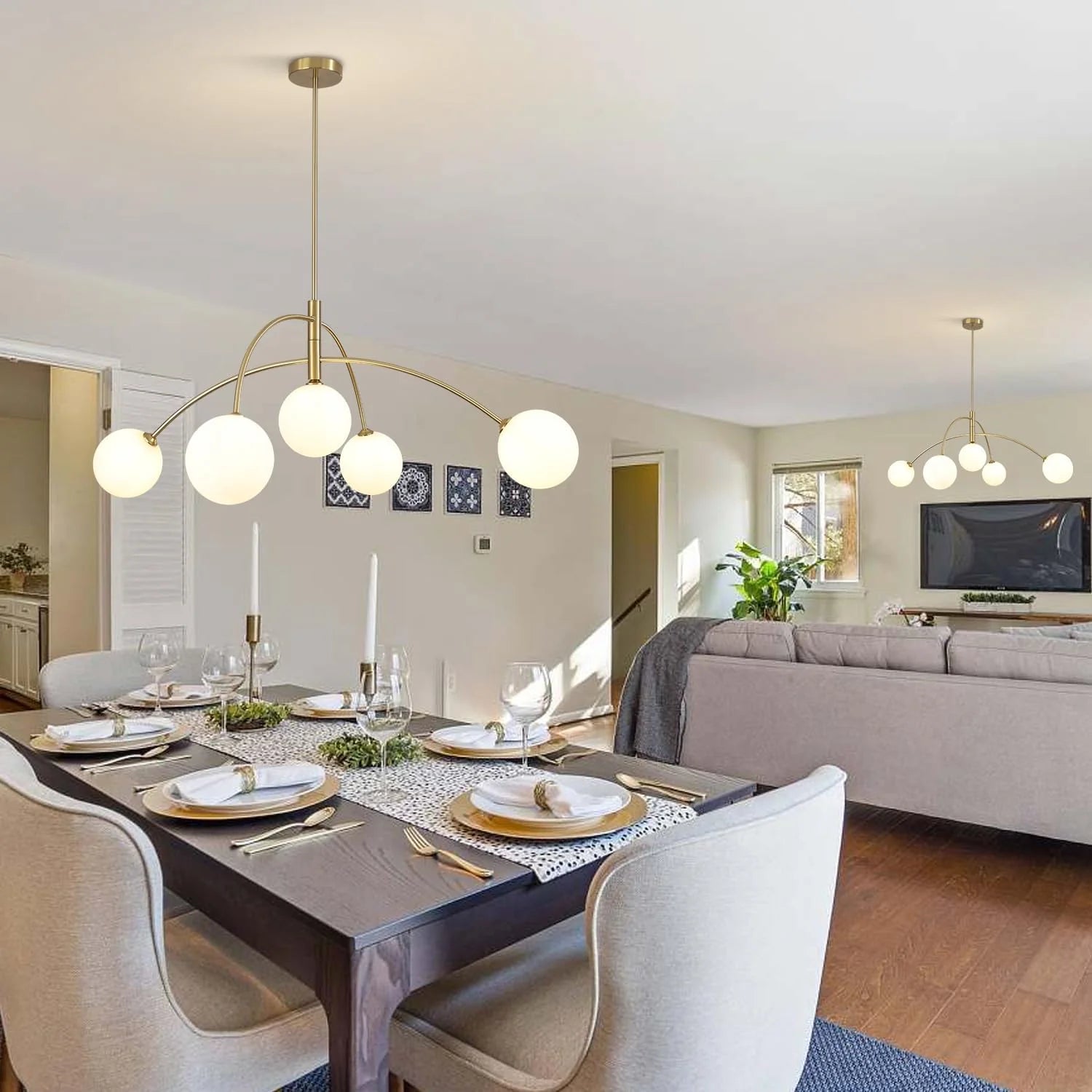 modern-irregular-arc-globe-chandelier-ch390-20250529-two-lights-Sofary-Lighting