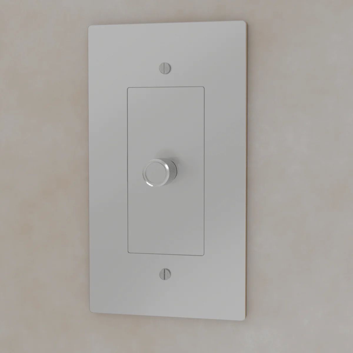 the-brass-3-way-rotary-dimmer-switch-stainless-steel-color-1-gang | Sofary Lighting