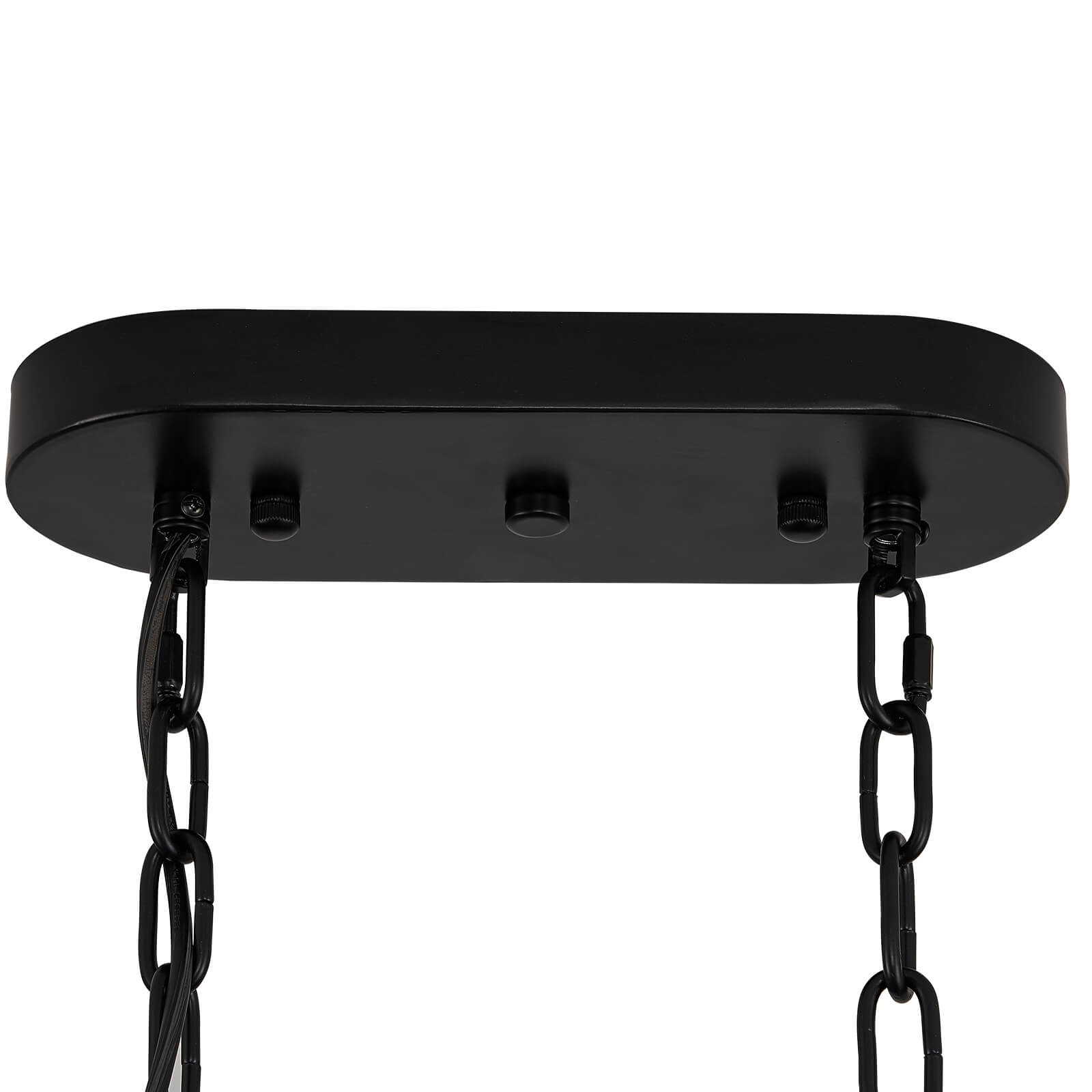 MOOONI-Vintage-Oval-Rectangular-Matte-Black-Crystal-Chandelier-Flush-Mount