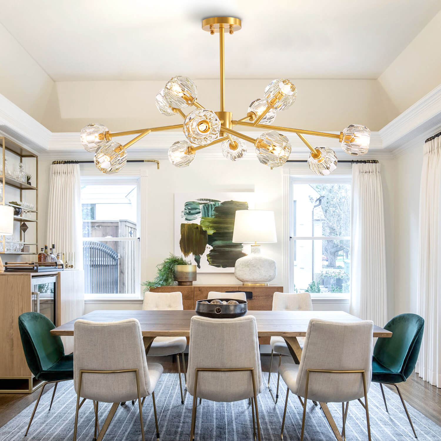 MOOONI-Modern-Gold-Sputnik-Globe-Crystal-Chandelier-Dining-Room-12-Lights