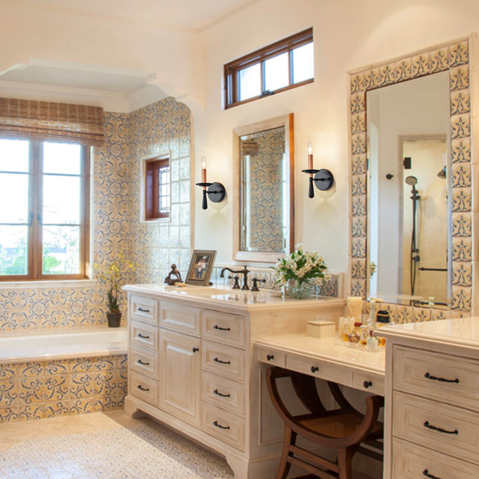 Night Rose Single Head Light Wall Lamp