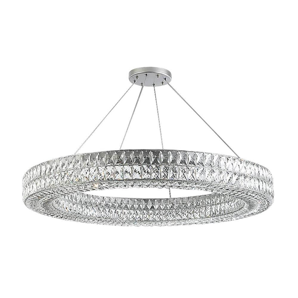 MOOONI-Modern-Chrome-Two-Layers-Ring-Crystal-Chandeler