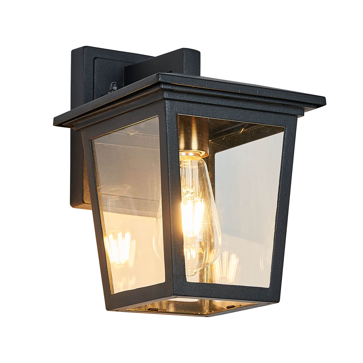 Rustic-Matte-Black-Metal-Frame-Outdoor-Wall-Sconce