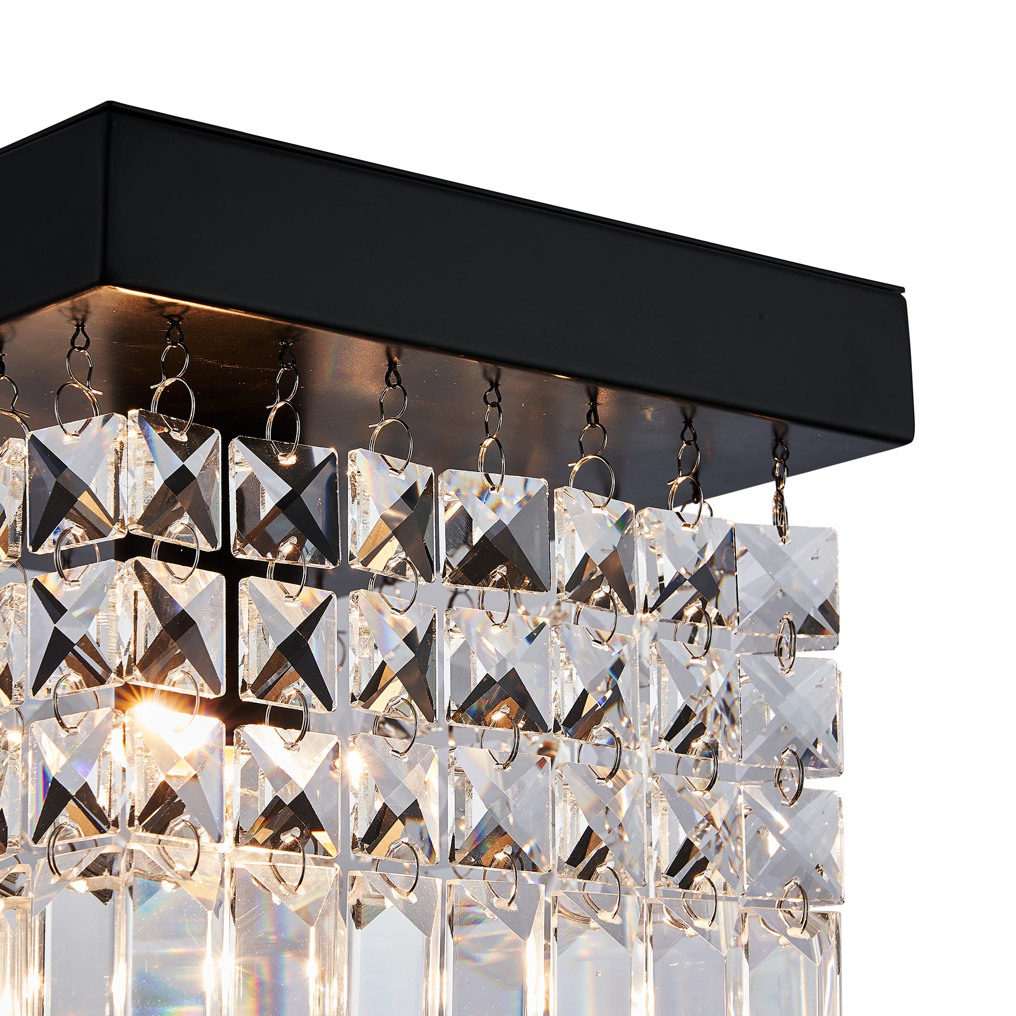 MOOONI-Matte-Black-Square-Crystal-Pendant-Light-Shape