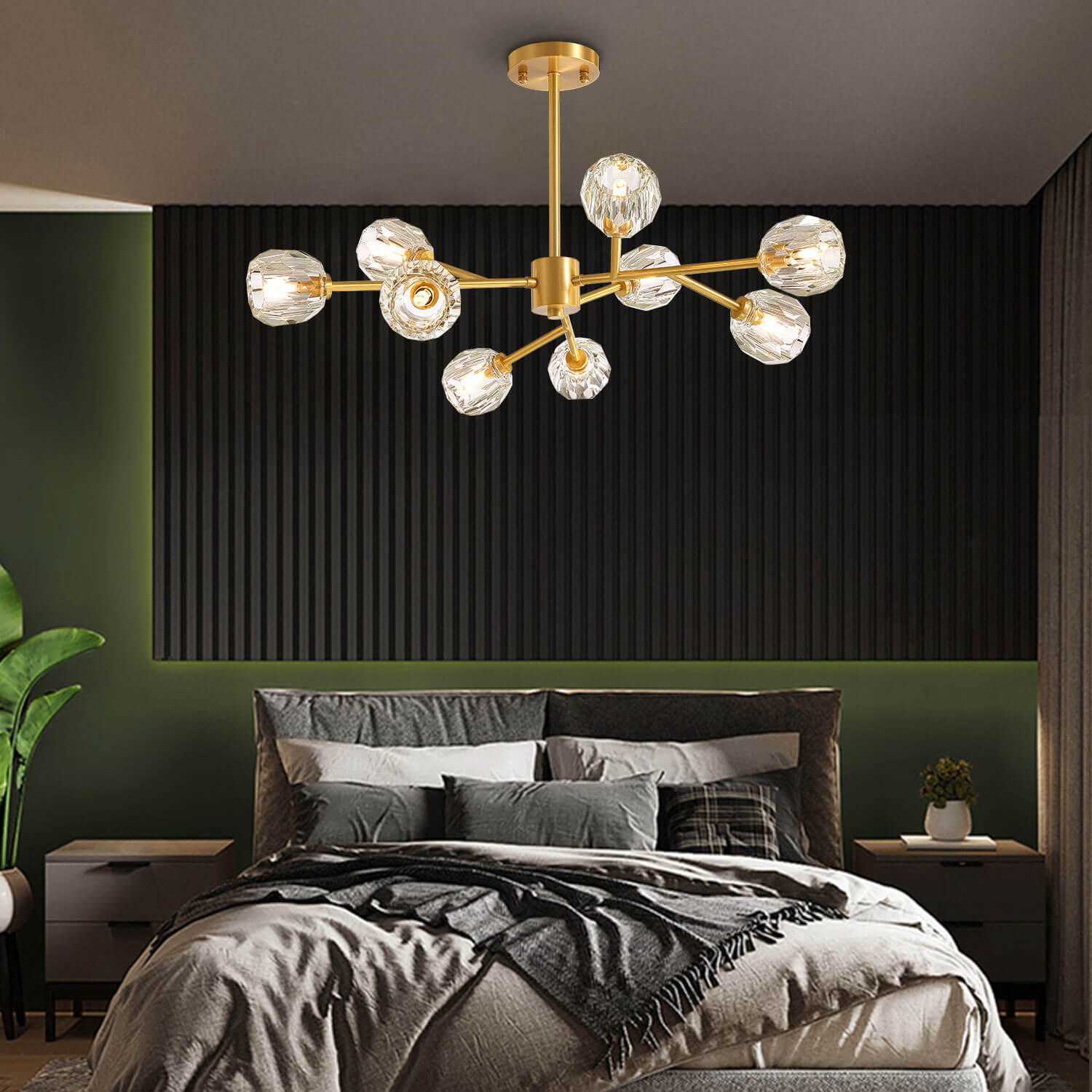 MOOONI-Modern-Gold-Sputnik-Globe-Crystal-Chandelier-Bedroom-9-Lights