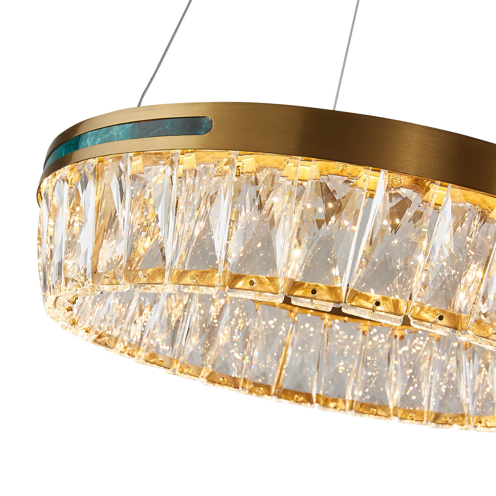 MOOONI-Drum-Gold-Crystal-Chandelier-Shape