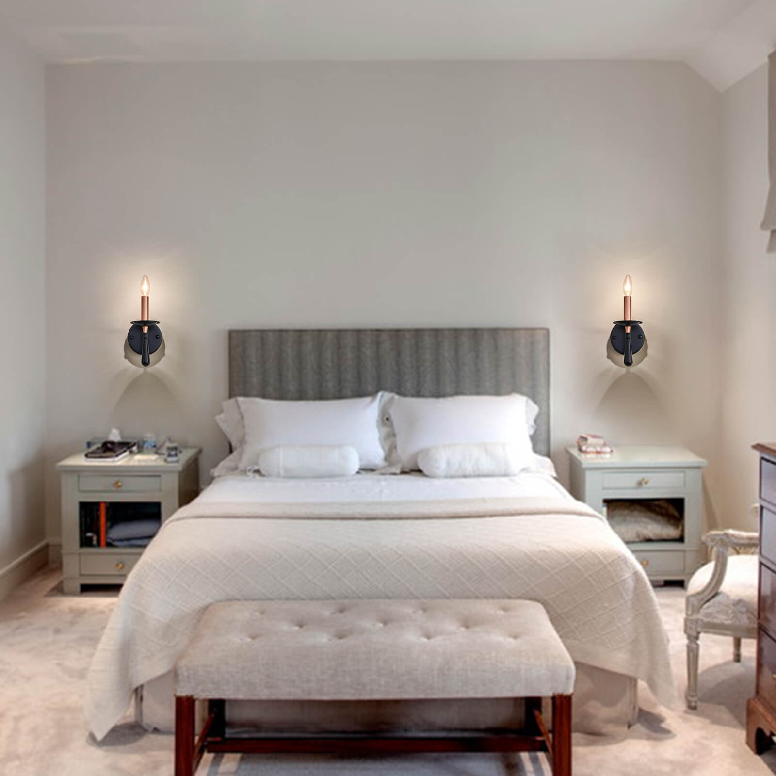 Night Rose Single Head Light Wall Lamp