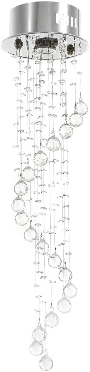 Raindrop Crystal Ceiling Lighting