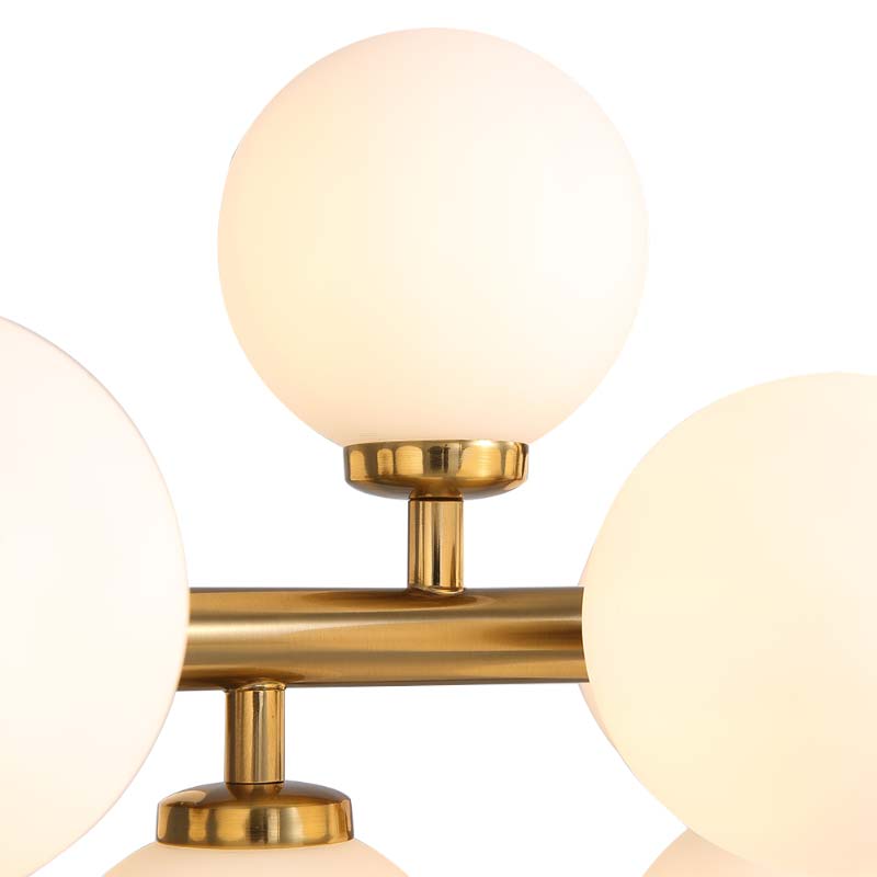 MOOONI-Modern-Gold-Glass-Globe-Crystal-Chandelier-16-Lights-Shape