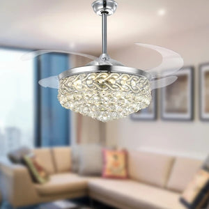 retractable ceiling fan