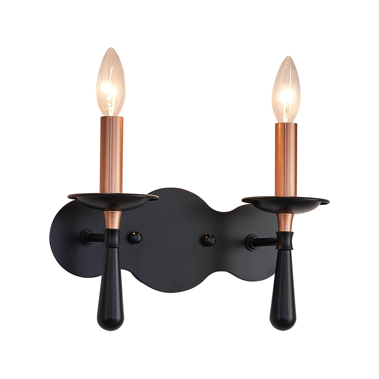 Night Rose Double Lights Wall Lamp