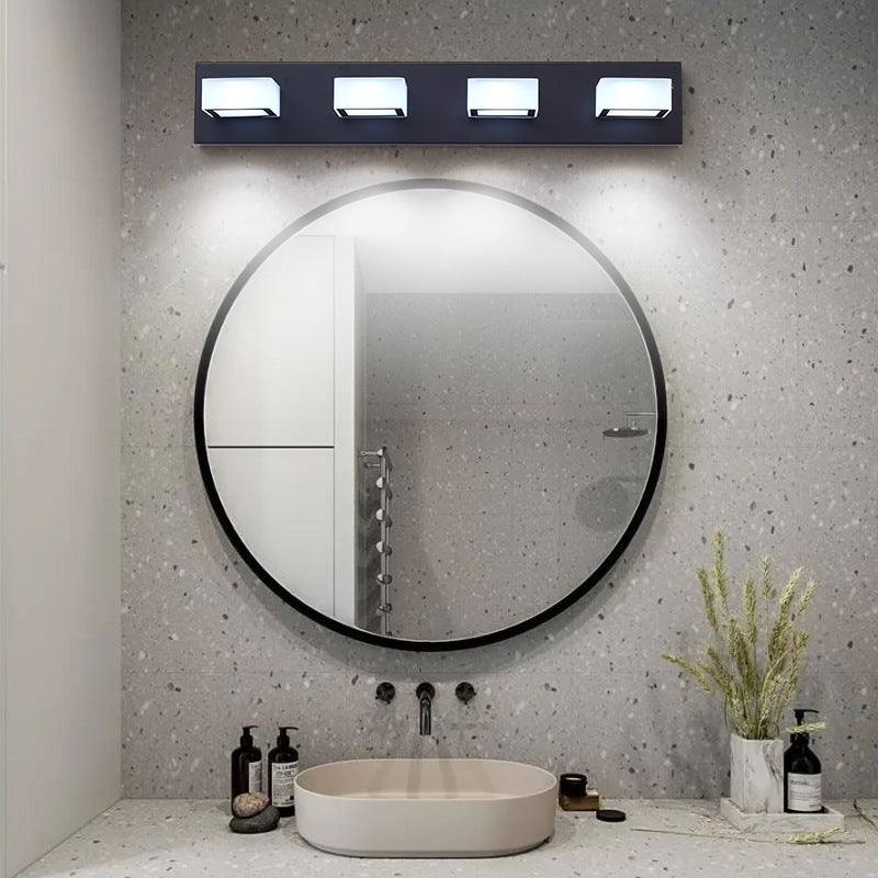 Black LED Modern Vanity Light - Bathroom | Siljoy