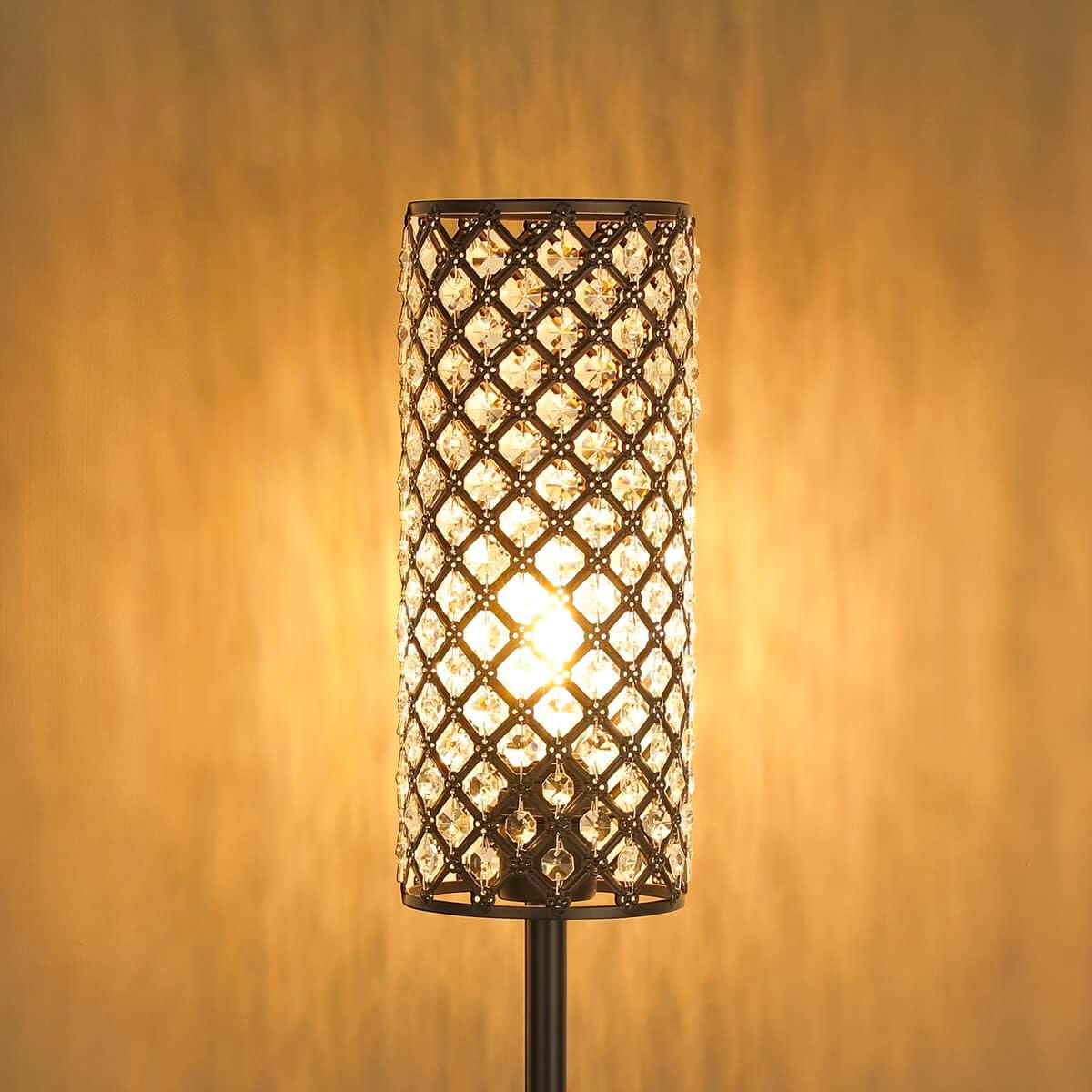 Floor-lamp-iron-modern-crystal-sofa-bedside-lamps-texture1 | Siljoy