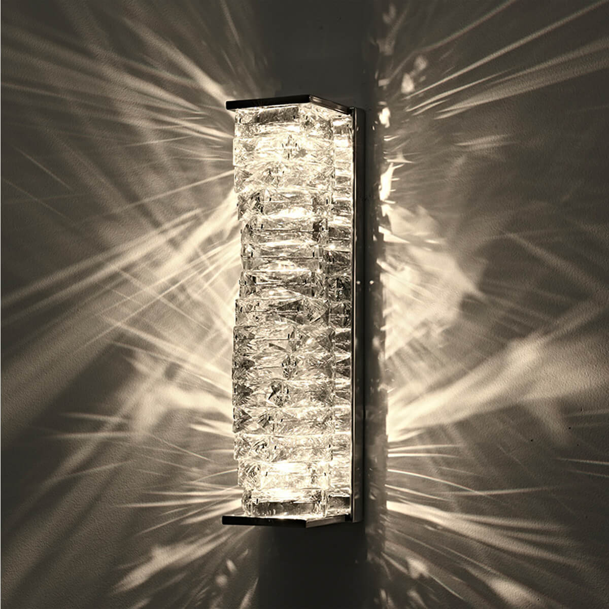 Nordic-modern-luxury-crystal-wall-lamp-bedroom-lamp-light on  | Siljoy