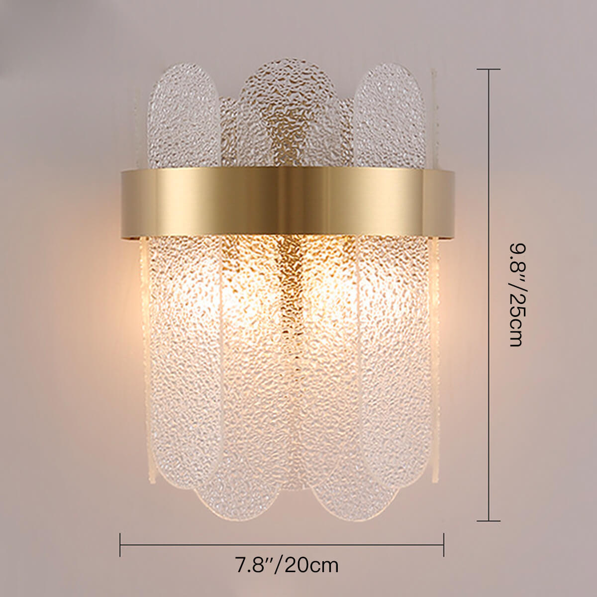 Postmodern-Nordic-bedside-crystal-wall-lamp-dimensions | Siljoy