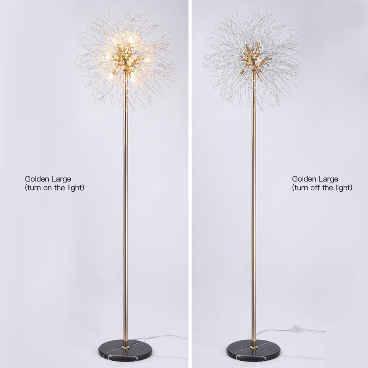 Sputnik-Sphere-Dandelion-Floor-lamp-lamp-gold|Siljoy
