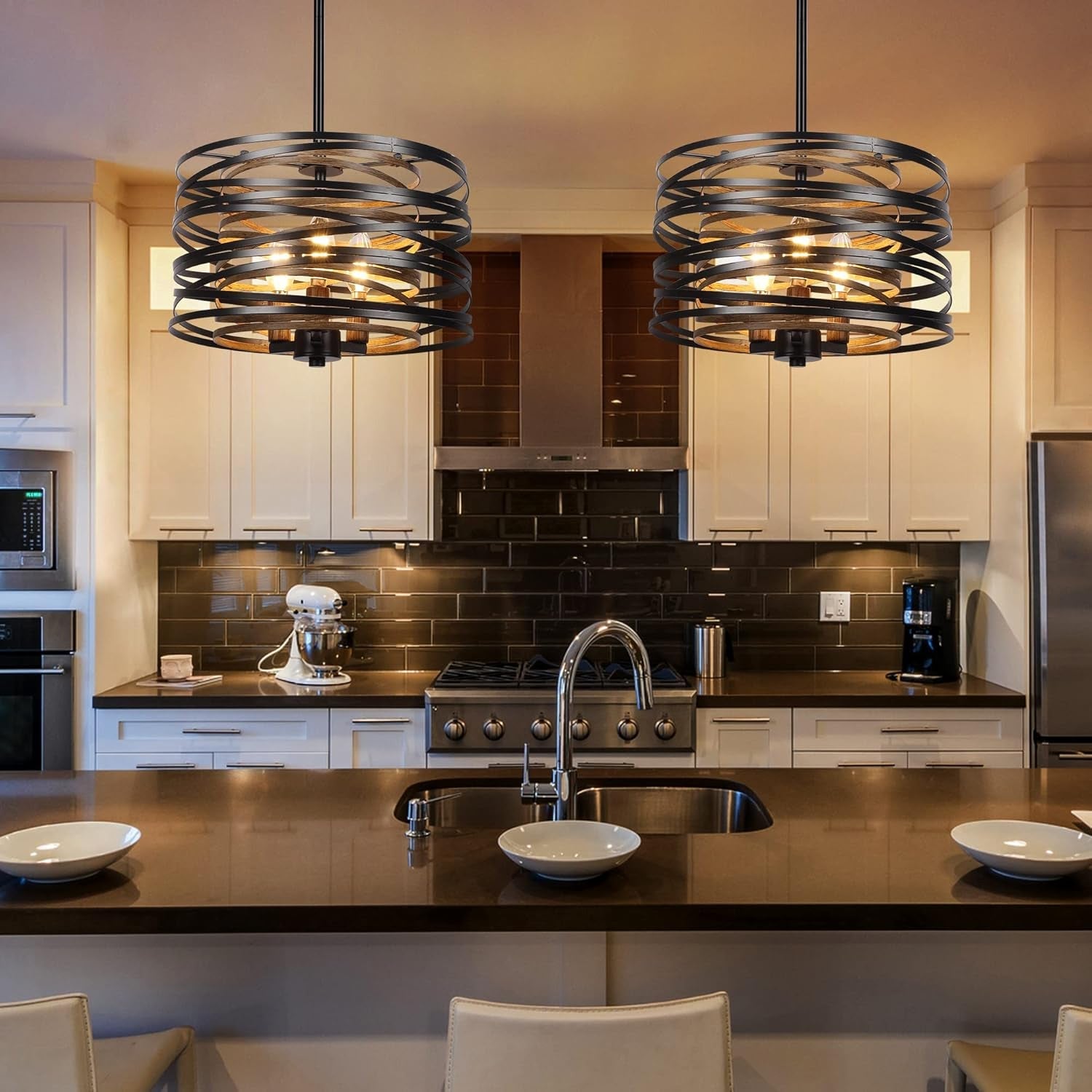 industrial-black-metal-drum-pendant-light-above-kitchen-island-ch417-a-20250703-sofary-lighting