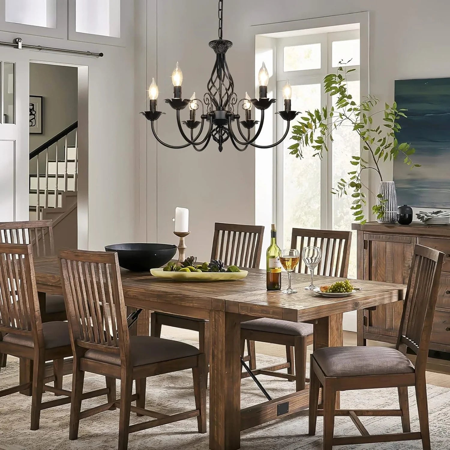 rustic-farmhouse-wrought-iron-candle-chandelier-ch407-20250620-sofary-lighting