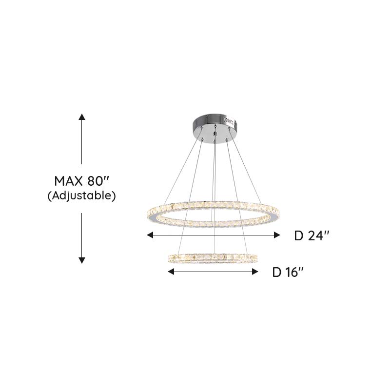 Modern-Chrome-Multiple-Rings-Galaxy-Ring-Crystal-Chandelier-Size-D24"-D16"
