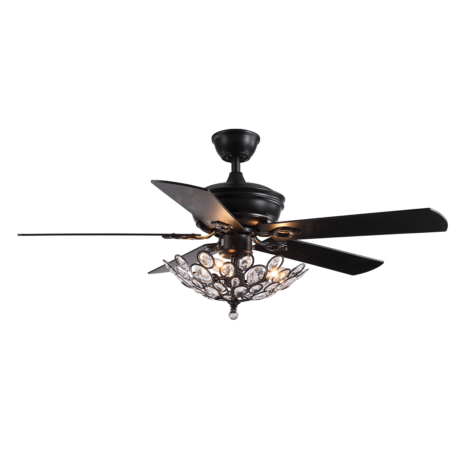 MOOONI-Ceiling-Fan-Light-Matte-Black-Retrol-Crystal-Fandelier-50“