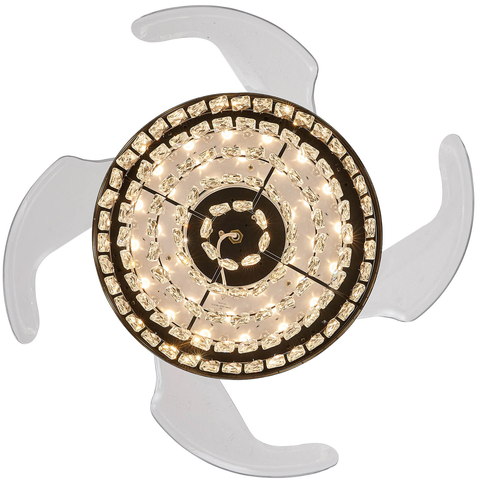 Top Rated Matt Black Retractable Crystal Fandelier