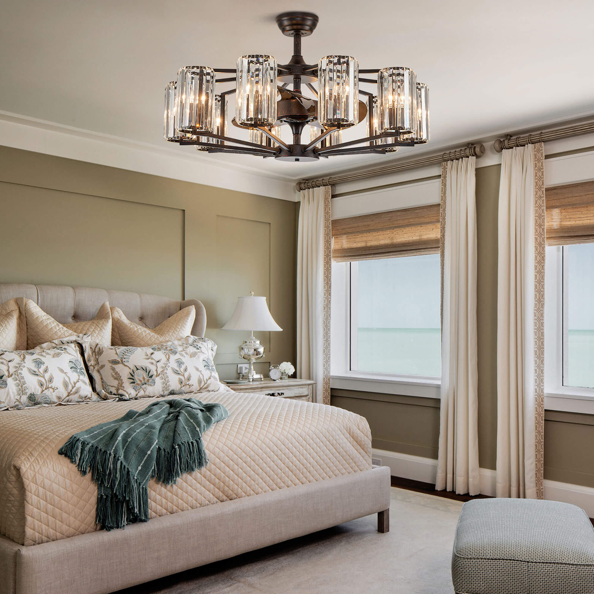 Chicago Wheel | 2023-Edition Decorative Luxury Mid-Century Modern Chandelier