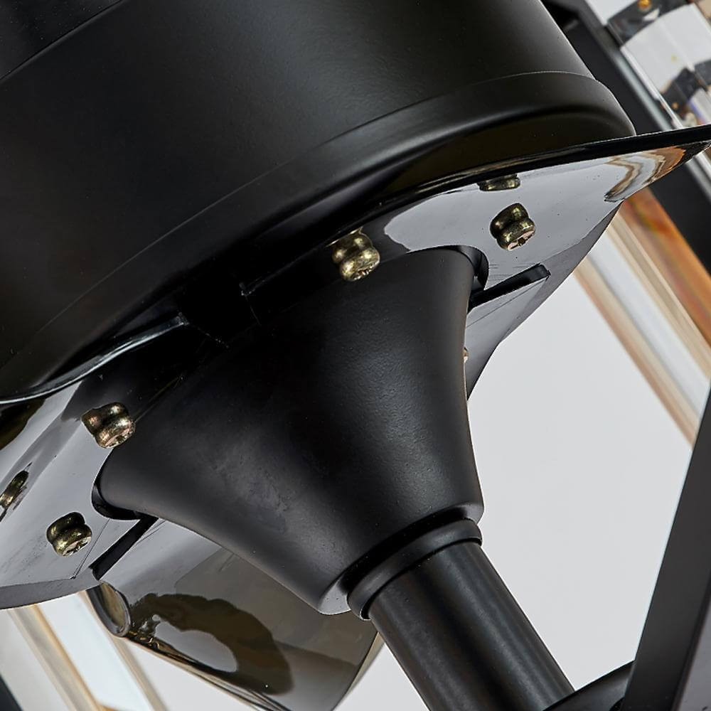 MOOONI-Fandelier-Bronze-Fan-Chandelier-Matte-Black-Copper