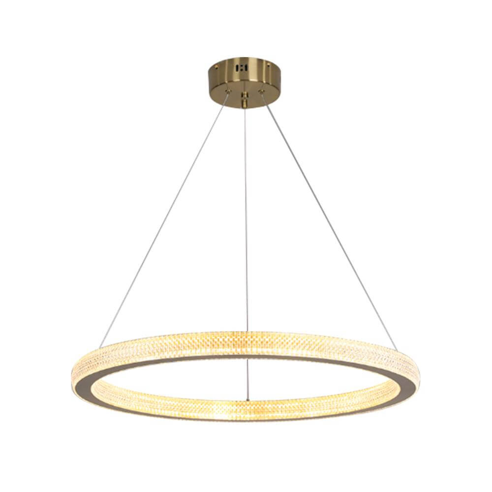 Modern-Gold-Ring-Pendant-Light