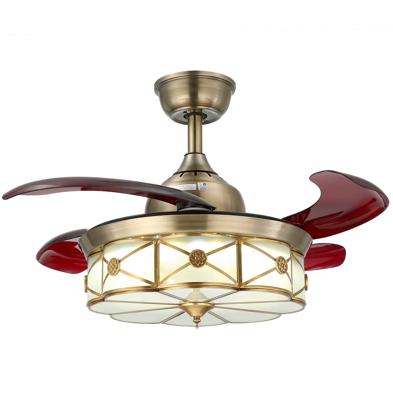 MOOONI-Ceiling-Fan-Chandelier-Bronze-Retractable-Vintage-Fandelier-Blades-Open