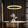 Modern-Gold-Ring-Pendant-Light