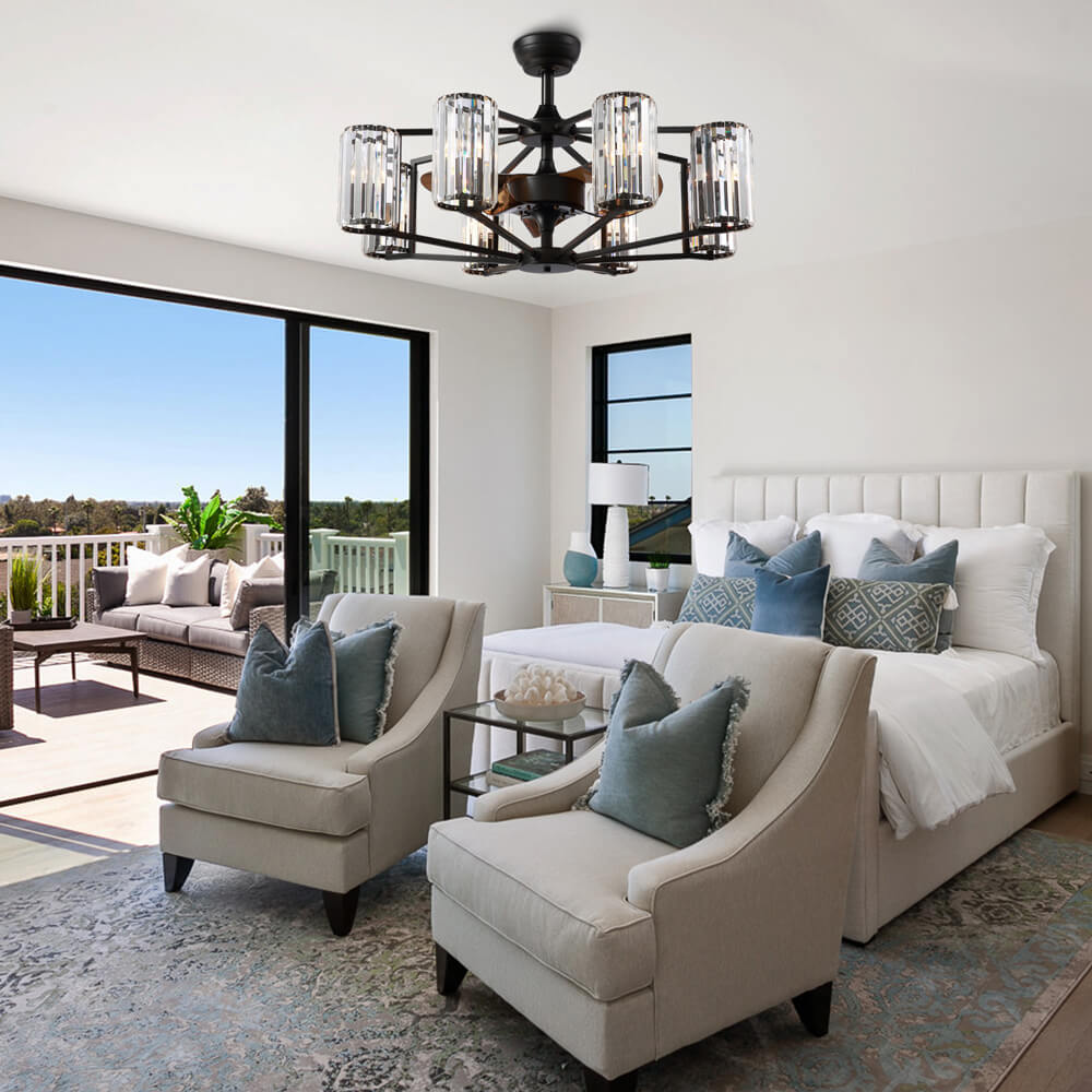 MOOONI-Fandelier-Bronze-Fan-Chandelier-Living-Room