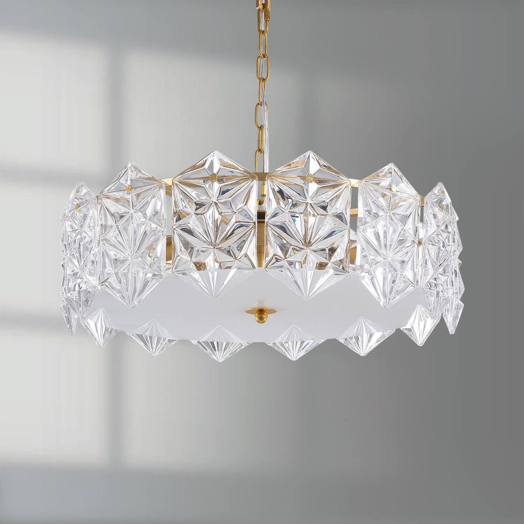 Modern-Gold-Metal-Frame-Crystal-Chandelier-Glass-Pendant-Light