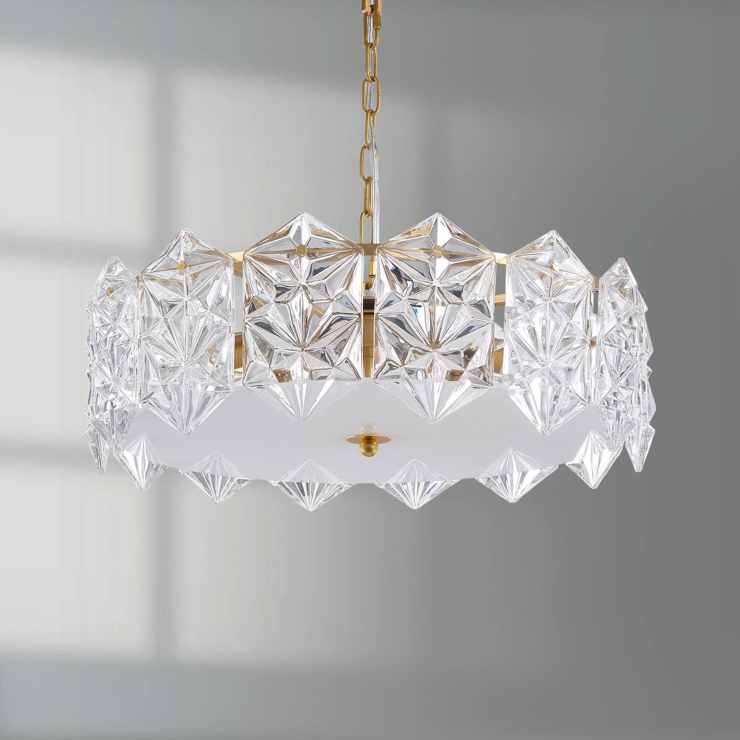 Modern-Gold-Metal-Frame-Crystal-Chandelier-Glass-Pendant-Light