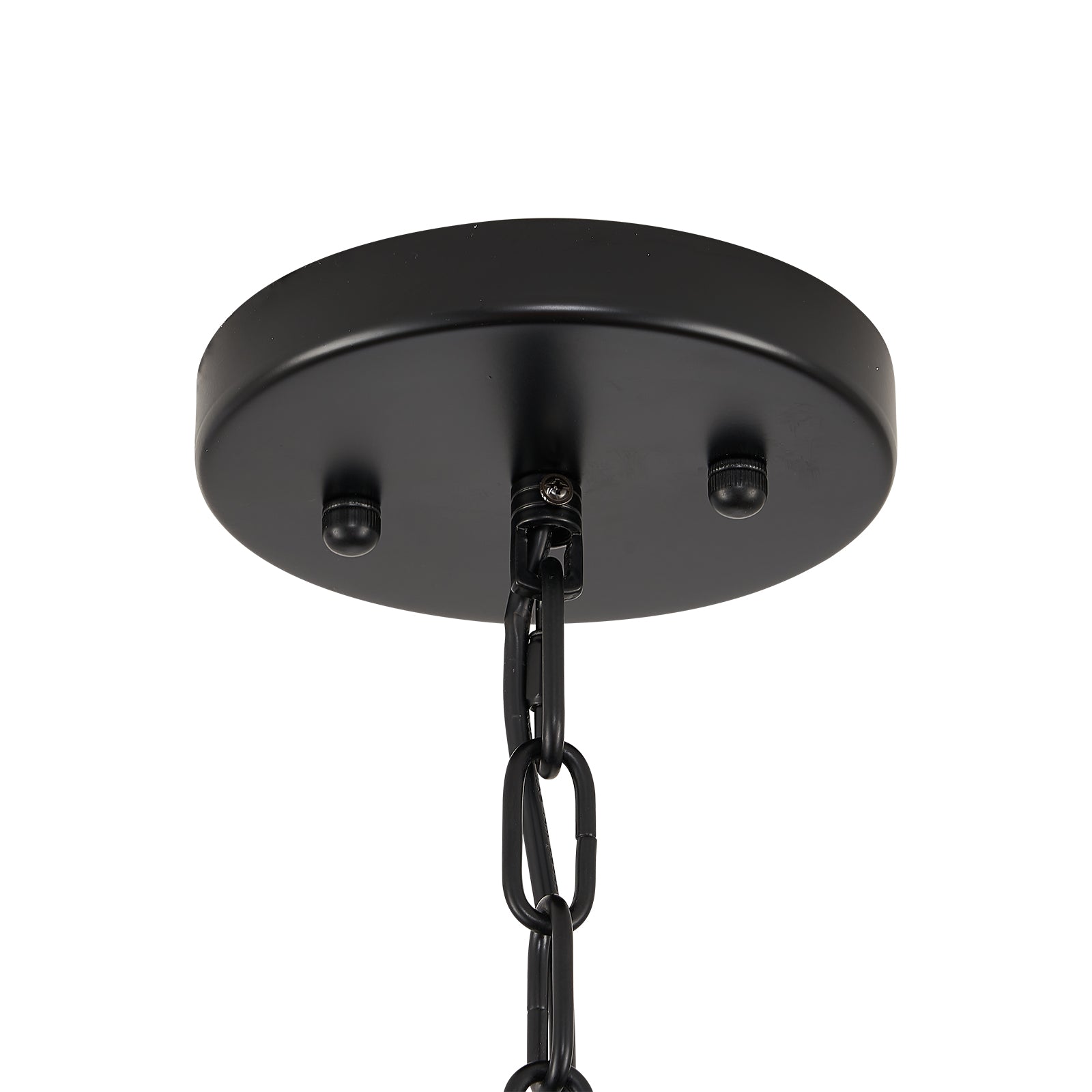 Night Rose 6 Lights Candle Round Chandelier