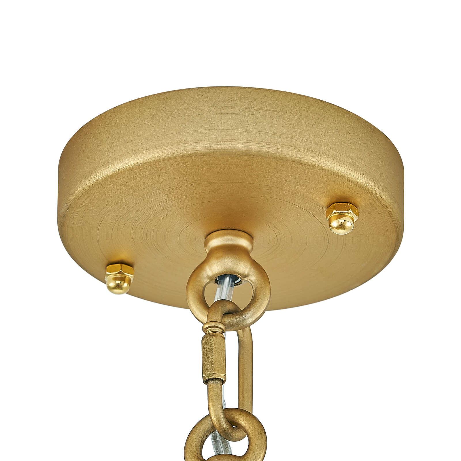 Sputnik 6 Lights Drop-shaped Globe Crystal Pandent Light