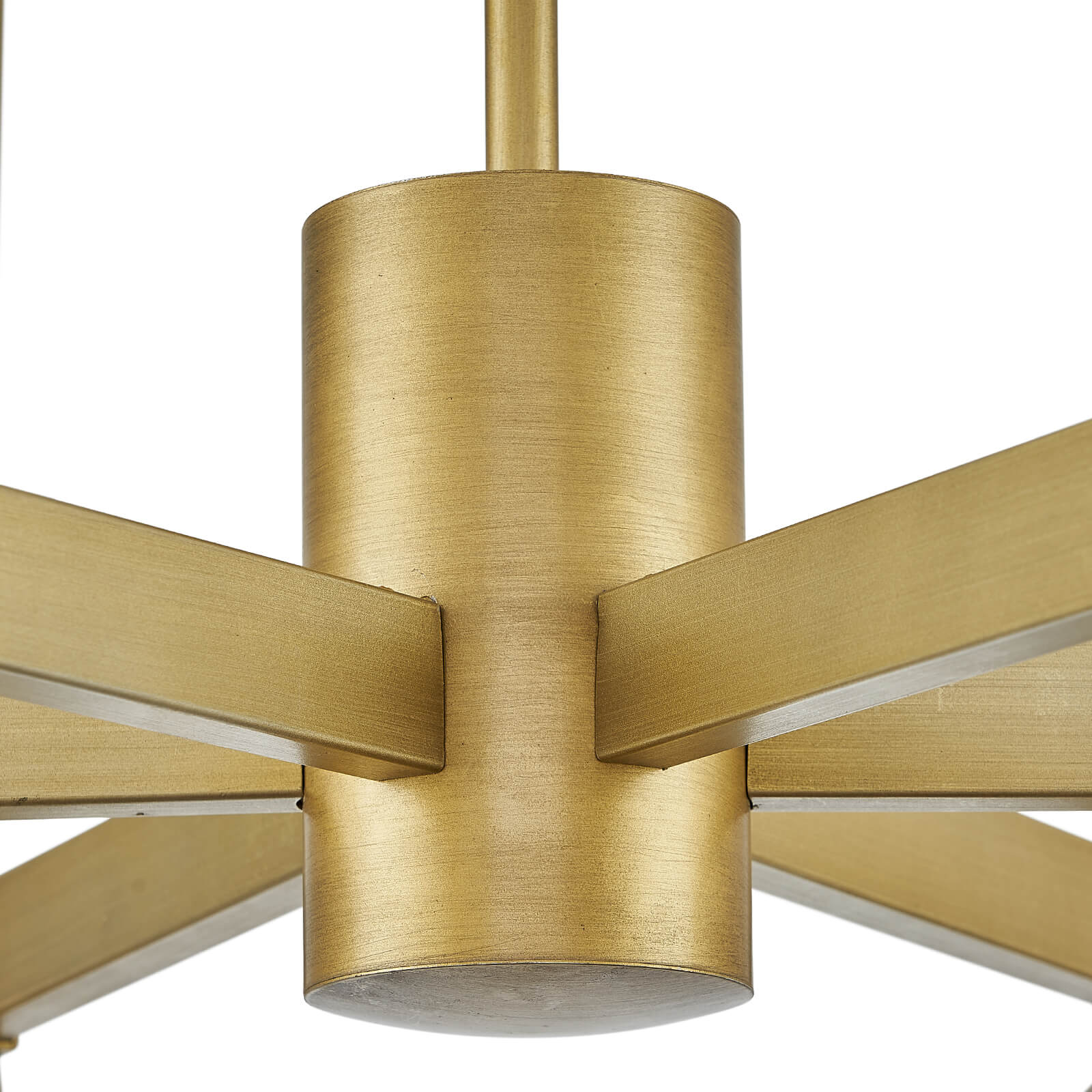 Sputnik 6 Lights Drop-shaped Globe Crystal Pandent Light