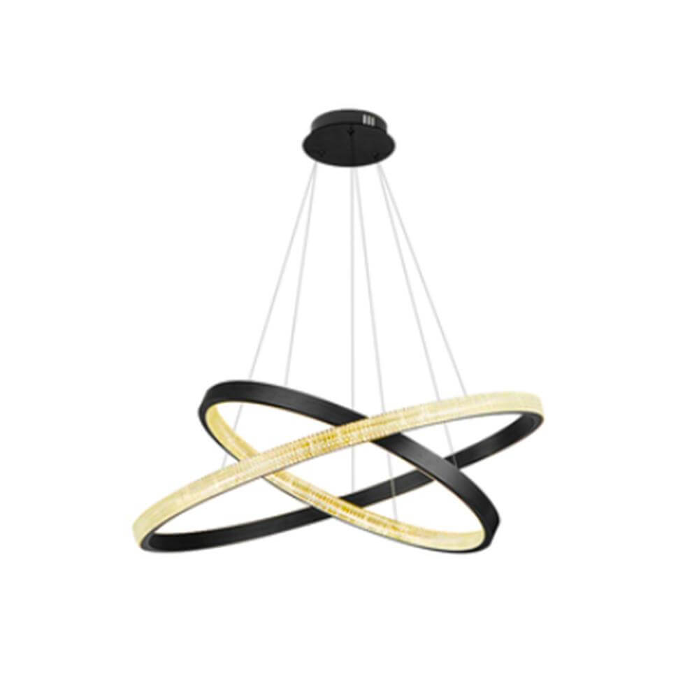 Circular LED Rings Chandelier