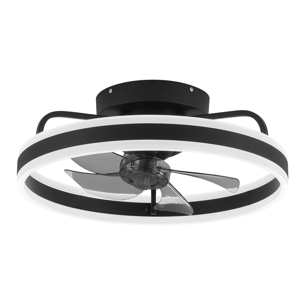 Contemporary 360° Rotatable Circle Acrylic Fandelier