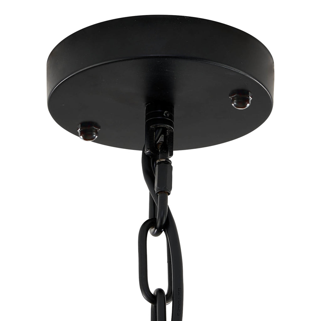 Victoria Candle Crystal Ceiling Light