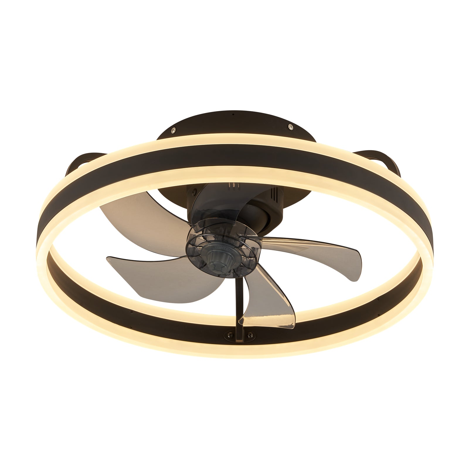 Contemporary 360° Rotatable Circle Acrylic Fandelier